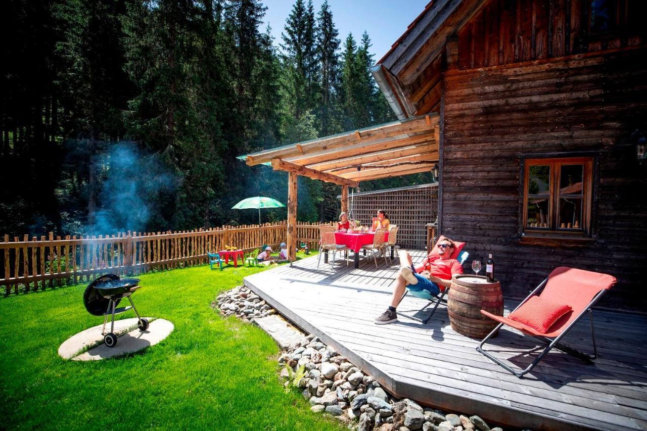 Naturpark Huette Mandl, Biobauernhof & Huettenurlaub Sankt Lambrecht Exterior photo